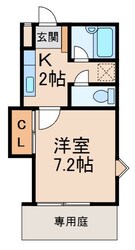 リヴェールコートの物件間取画像